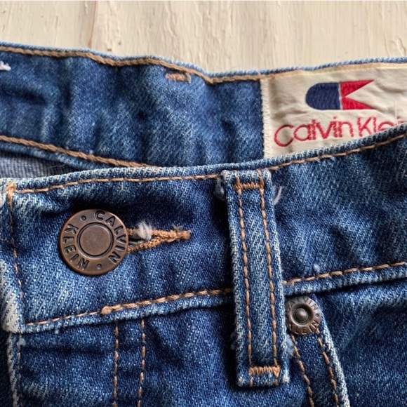 vintage Calvin Klein high waist cut offs - Picture 6 of 15